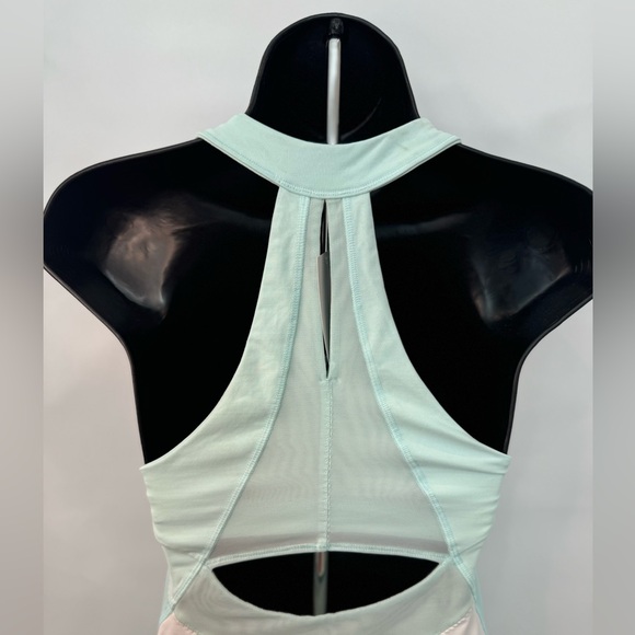 Lululemon Light Blue & White Racerback Tank - Picture 6 of 6